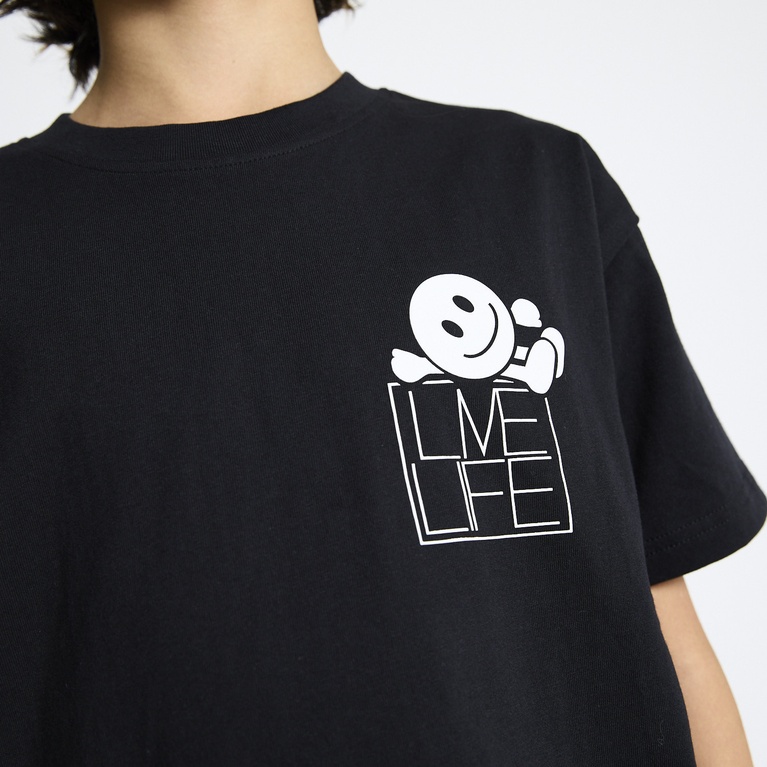 Printed tee "Wilson" Black 5